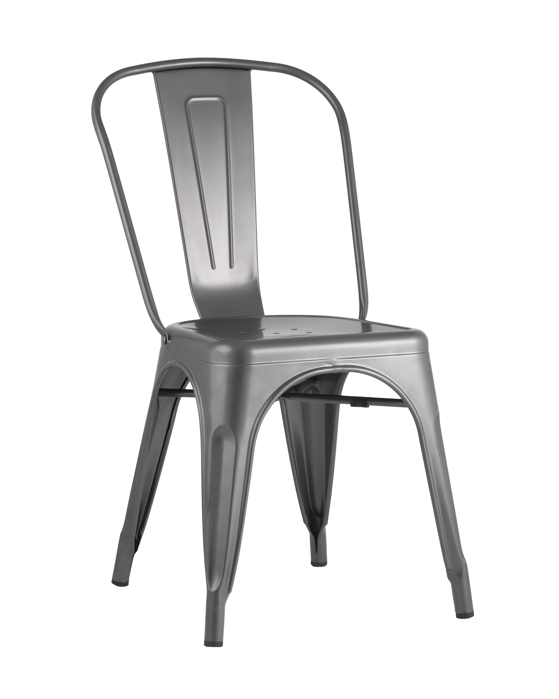 Стул TOLIX серебристый матовый (4,7 кг, 32,5, 46*53*1520, 12, 100 кг, Anji Yongding Furniture Co., Ltd) из Италии