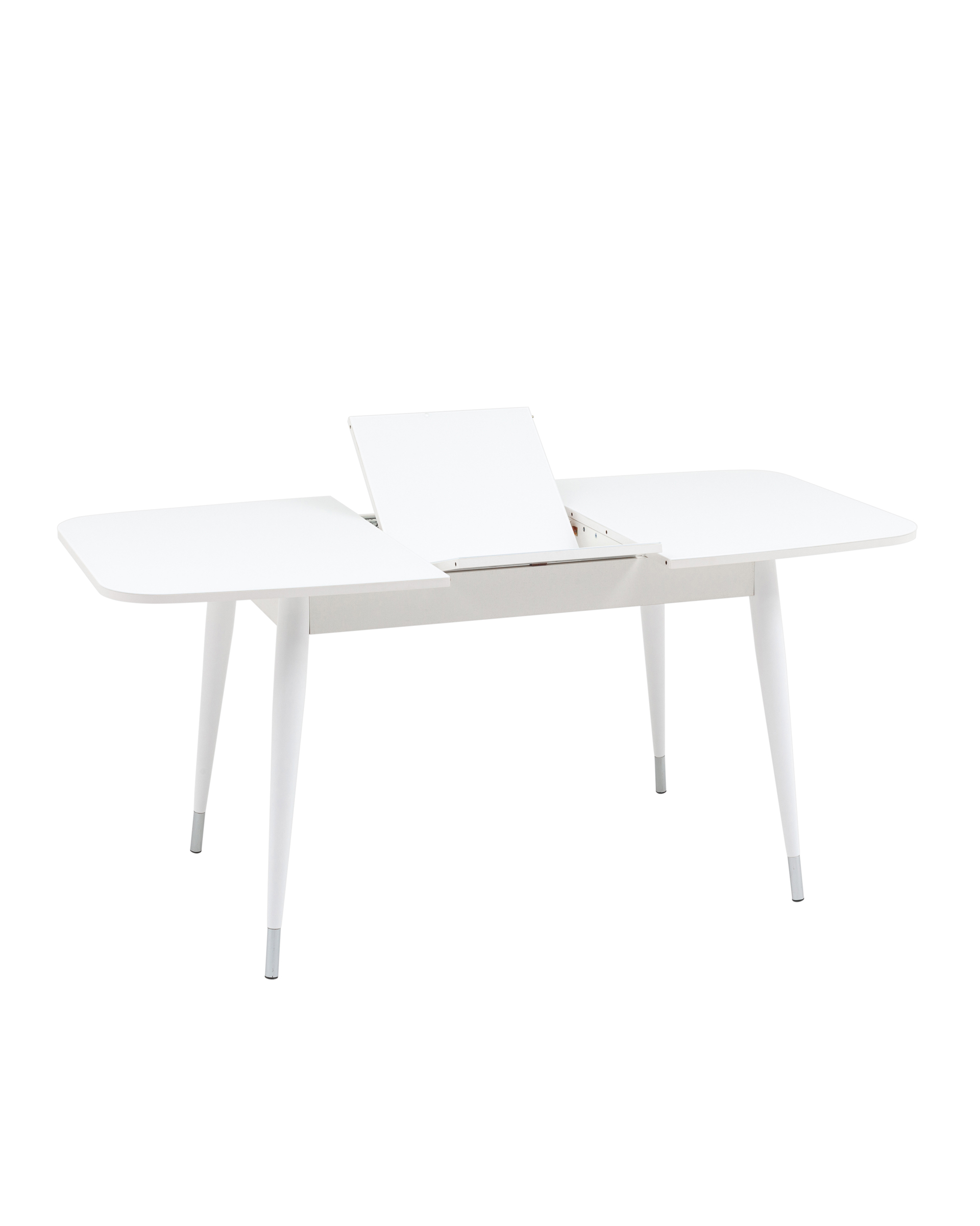 Стол обеденный Сидней раскладной 120-160*80 белый матовый из Италии