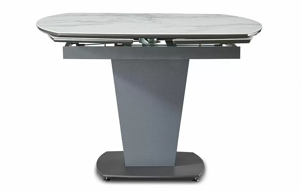 Стол раскладной Neapolis 115-175, светлая керамика из Италии