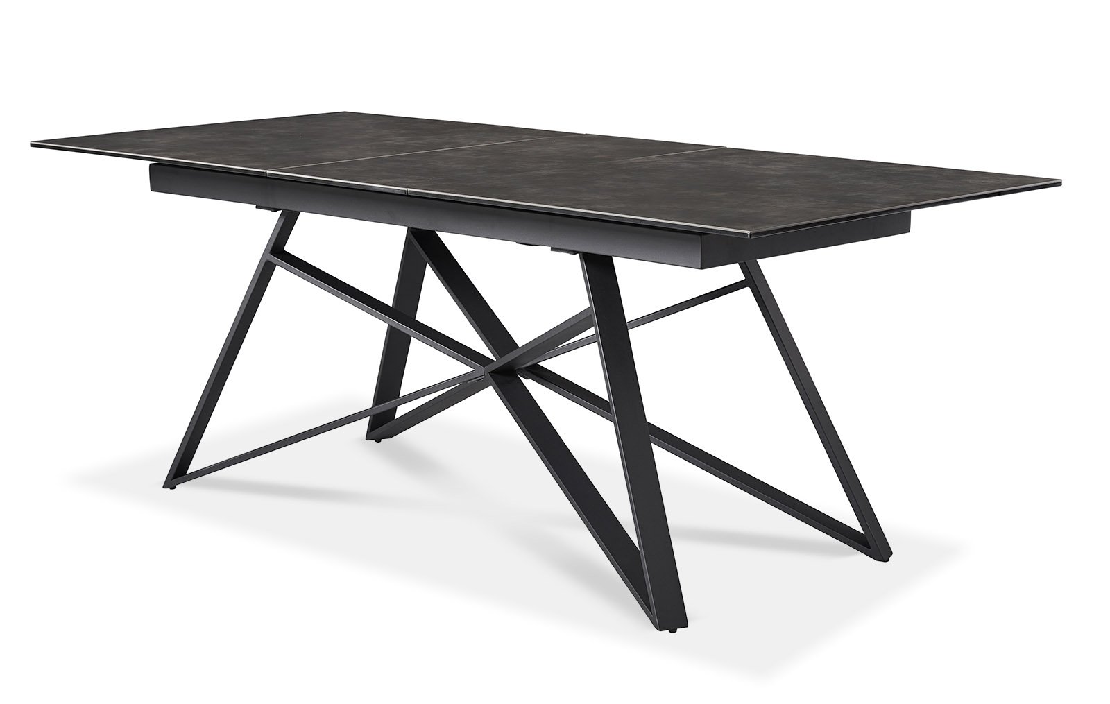 Стол раскладной Bristol (160), темная керамика из Италии
