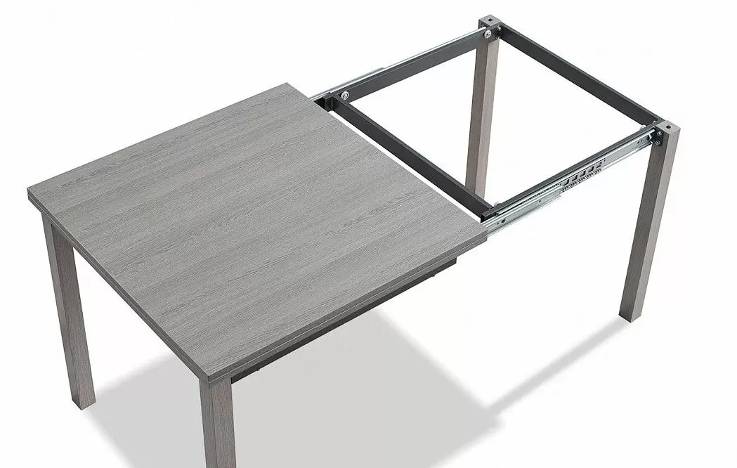 Стол раскладной Reims 80-160, серый из Италии