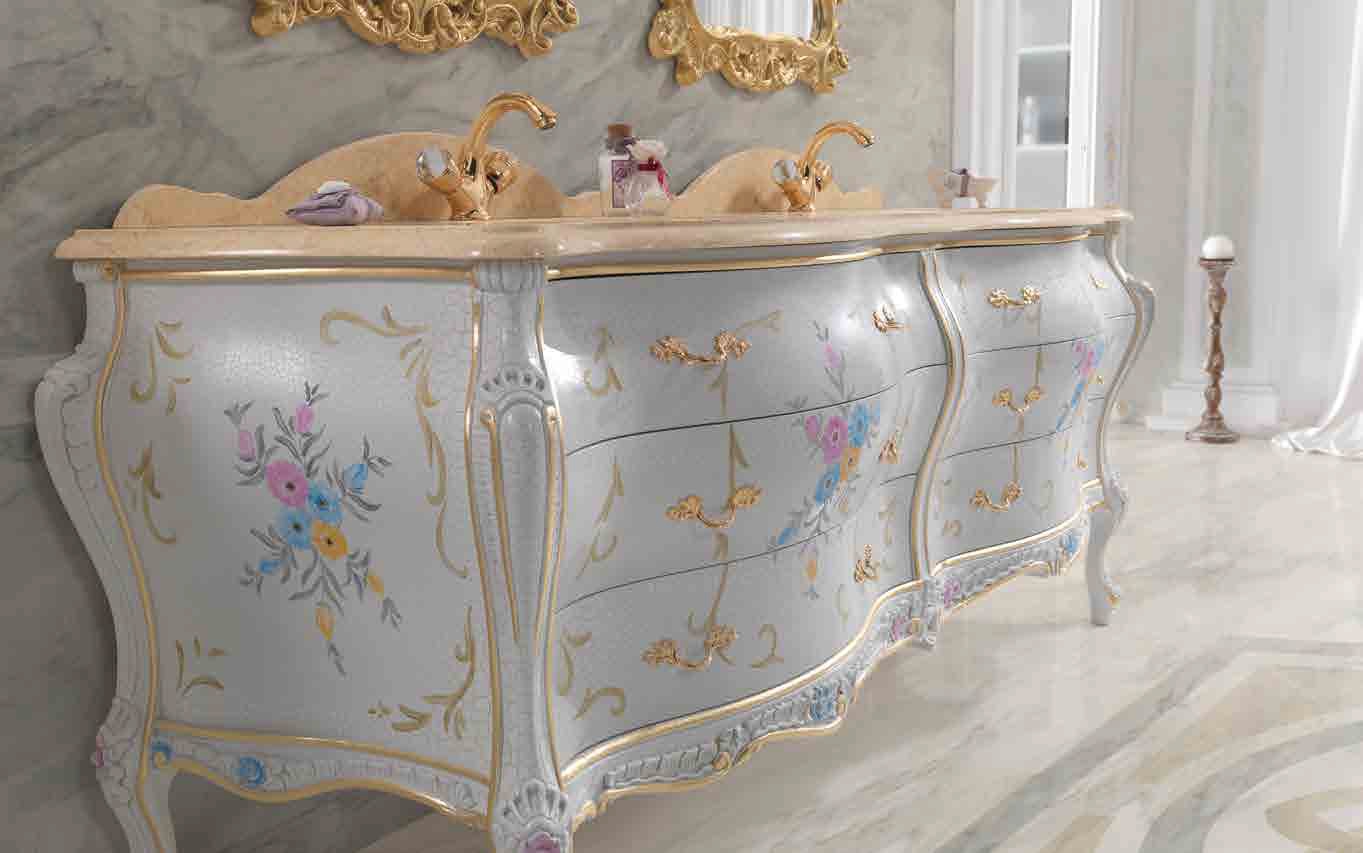 Комплект мебели для ванной комнаты Luxury collection Композиция 8 из Италии