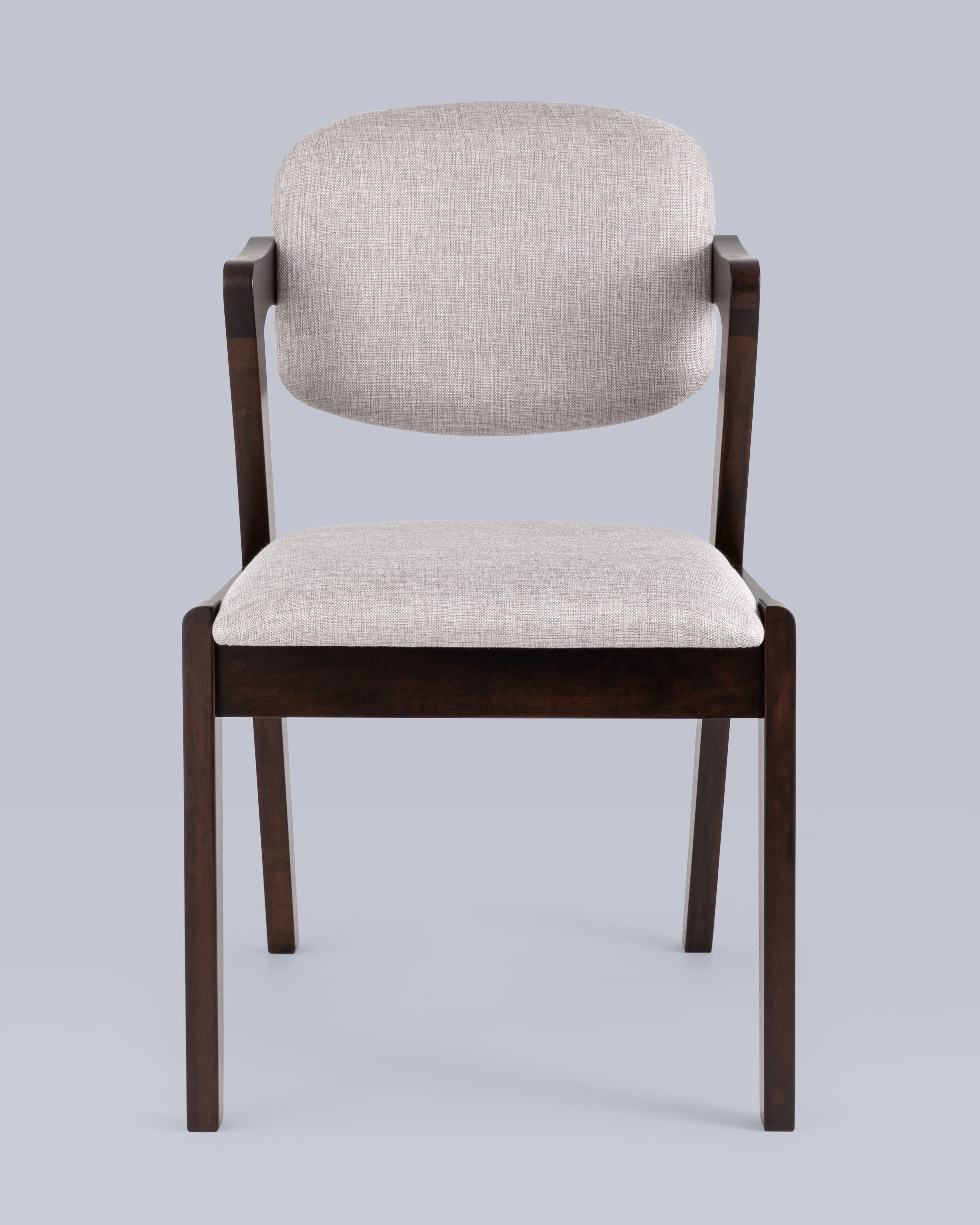 Стул обеденный VIVA светло-серый 2 шт. из Италии