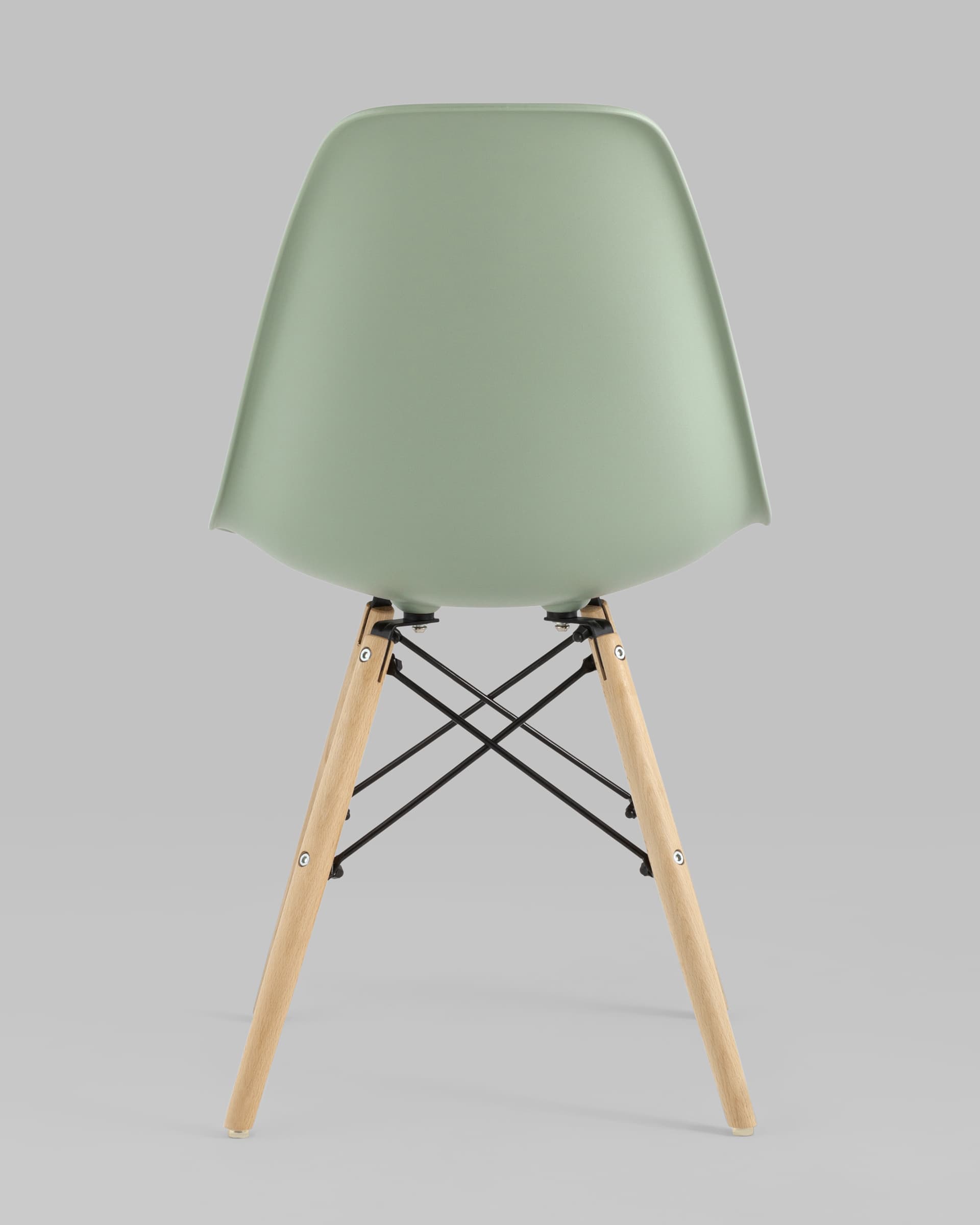 Стул Eames DSW серо-зеленый из Италии