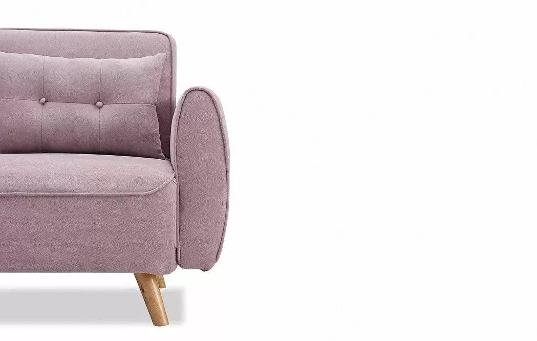 Диван-кровать Charm, пепельная роза из Италии