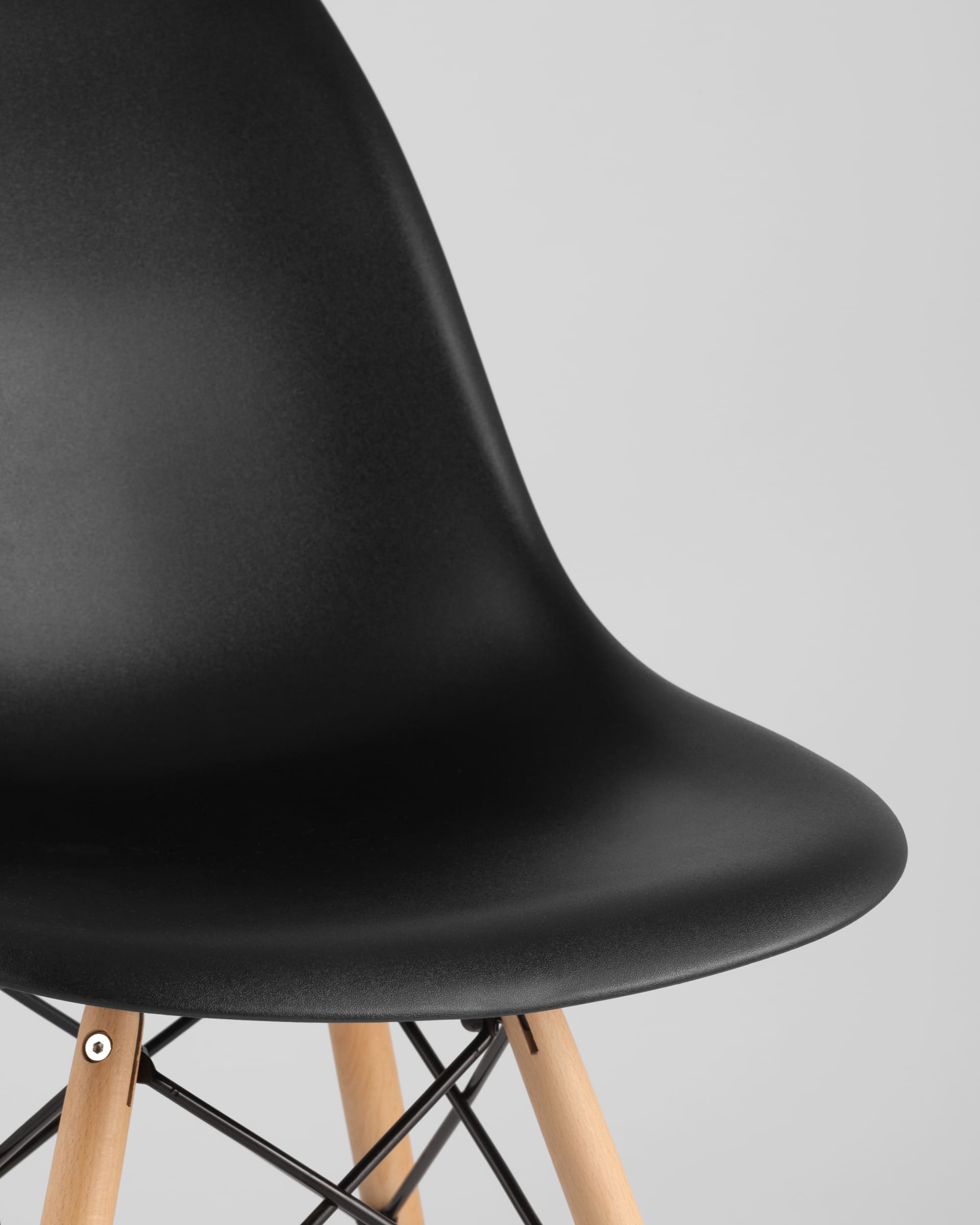 Стул Eames DSW черный x4 из Италии