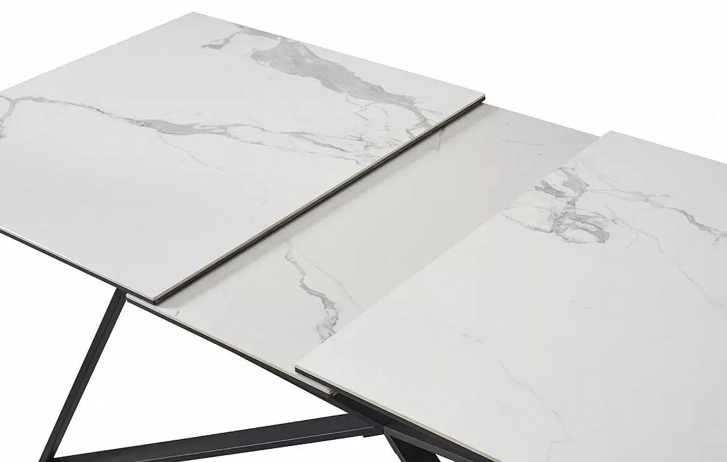 Стол раскладной Bristol (160), светлая керамика из Италии