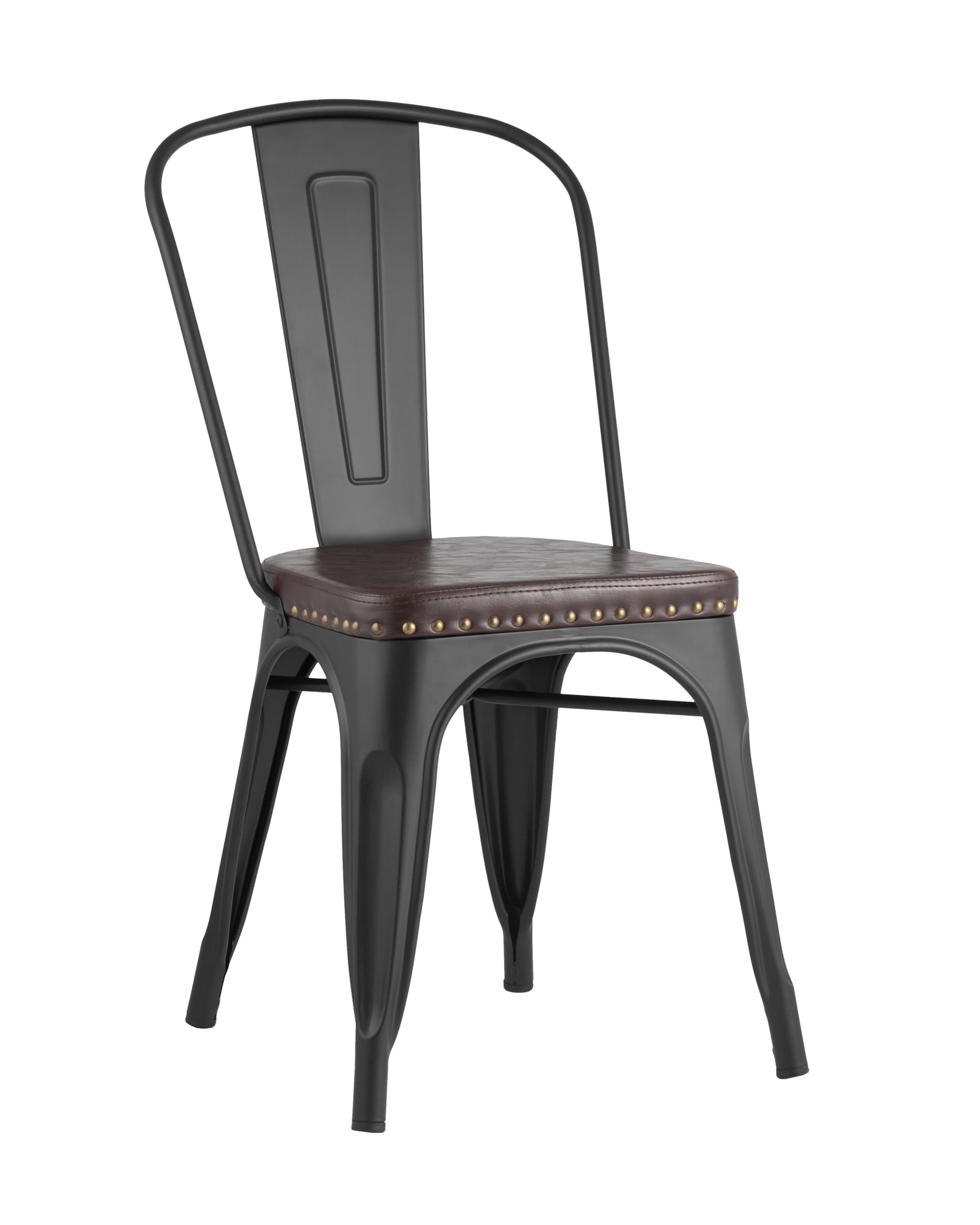 Стул TOLIX SOFT черный матовый из Италии