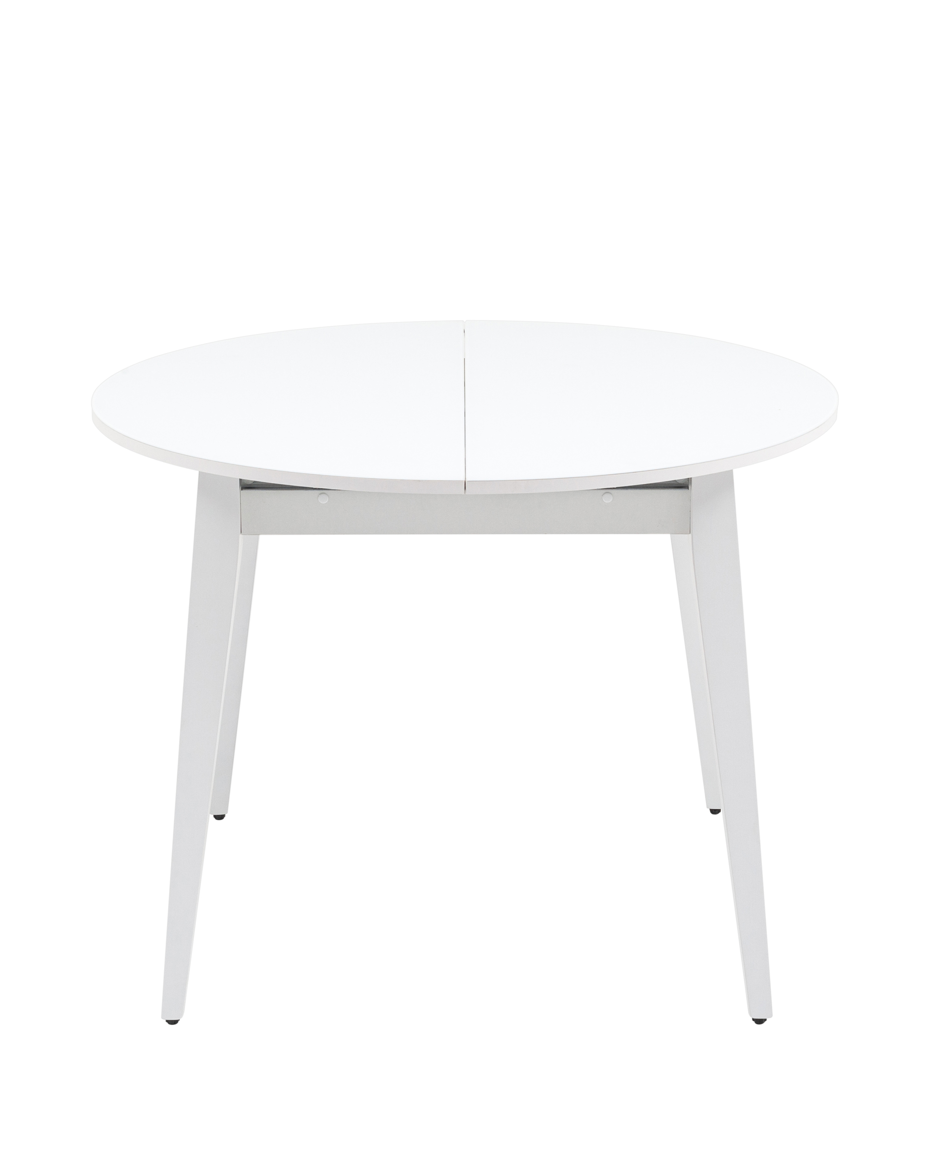 Стол обеденный Сидней раскладной 100-130 белый матовый из Италии
