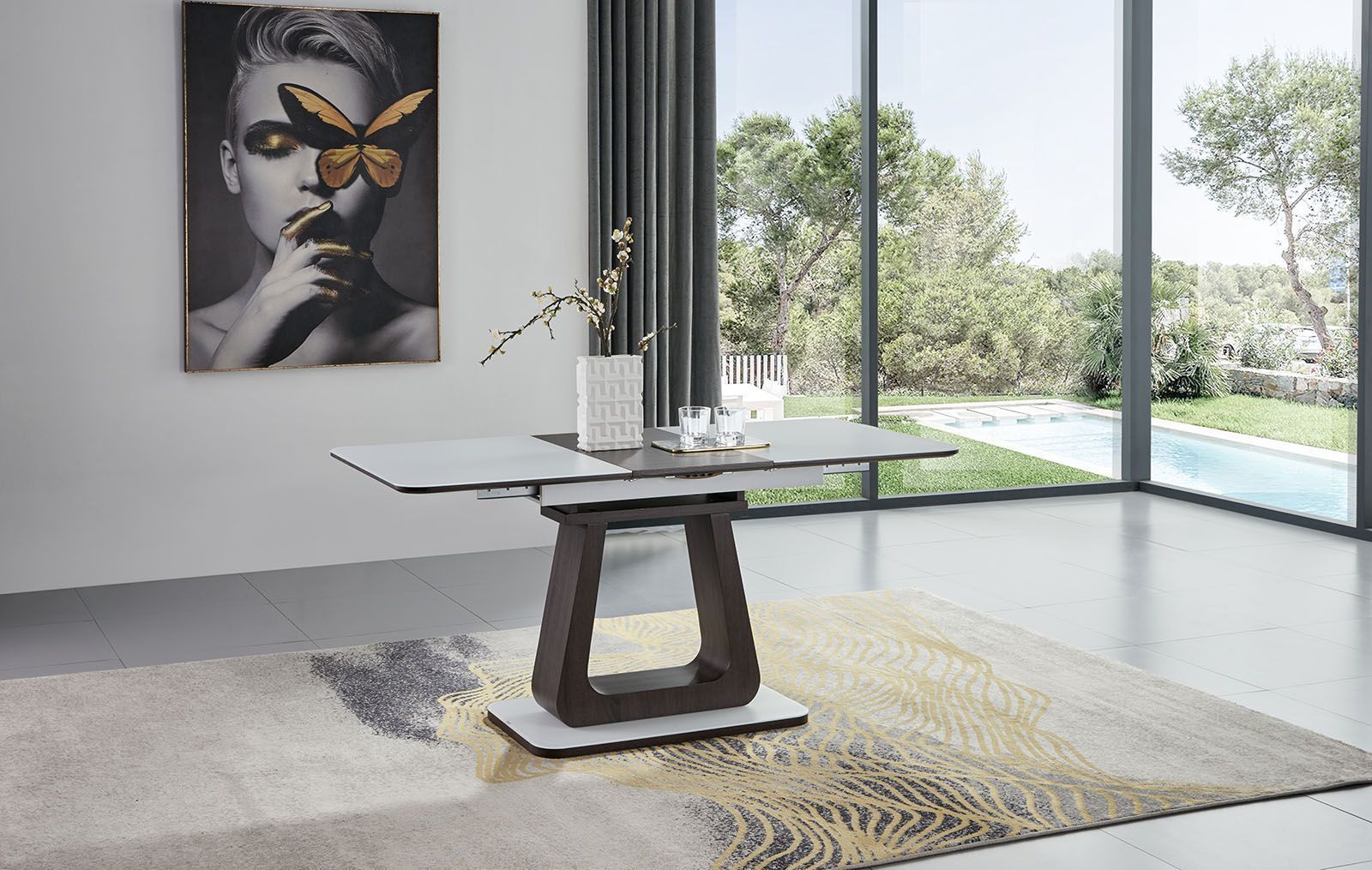 Стол раскладной Rosanna 120-160 из Италии