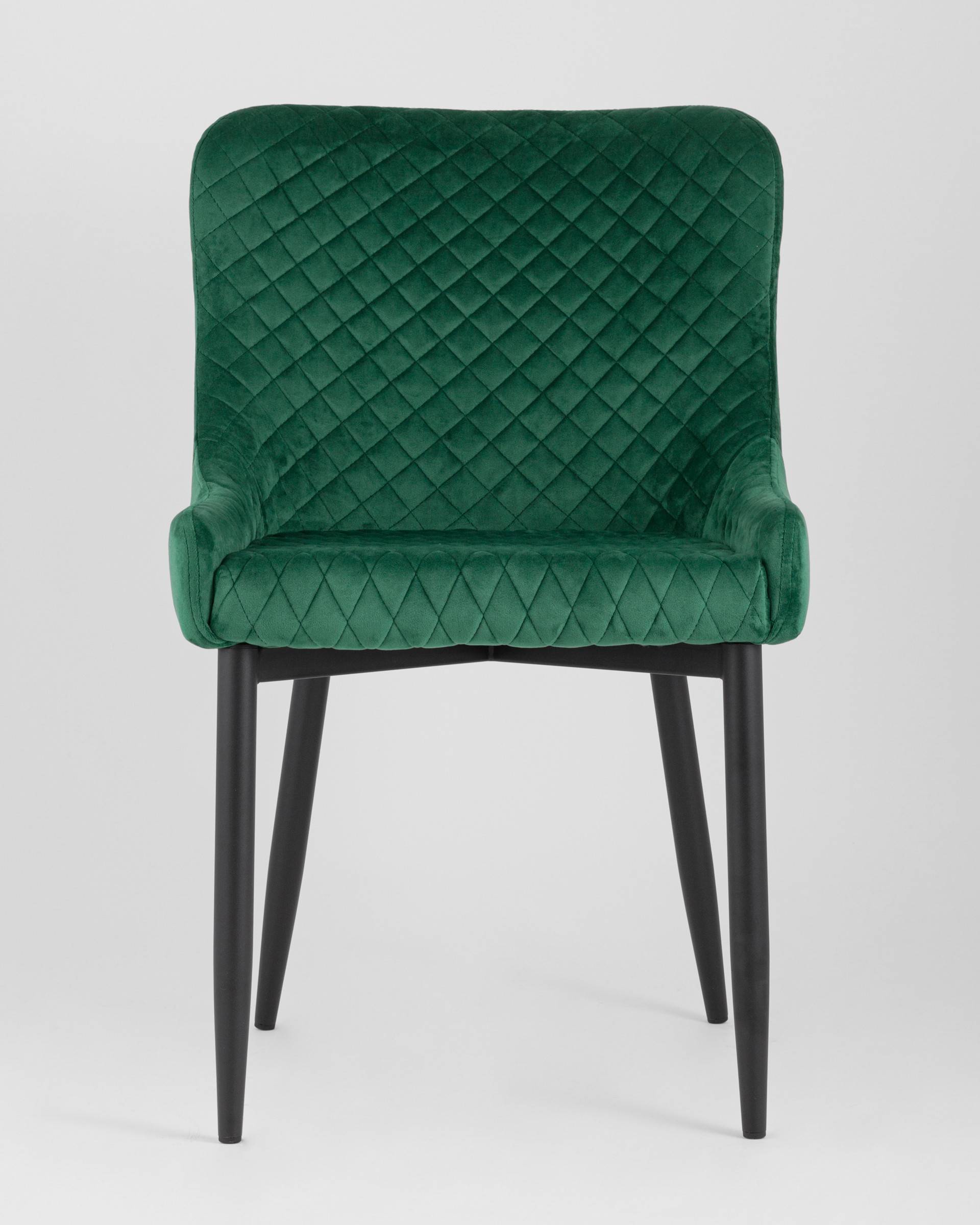 Стул Ститч велюр изумрудный из Италии