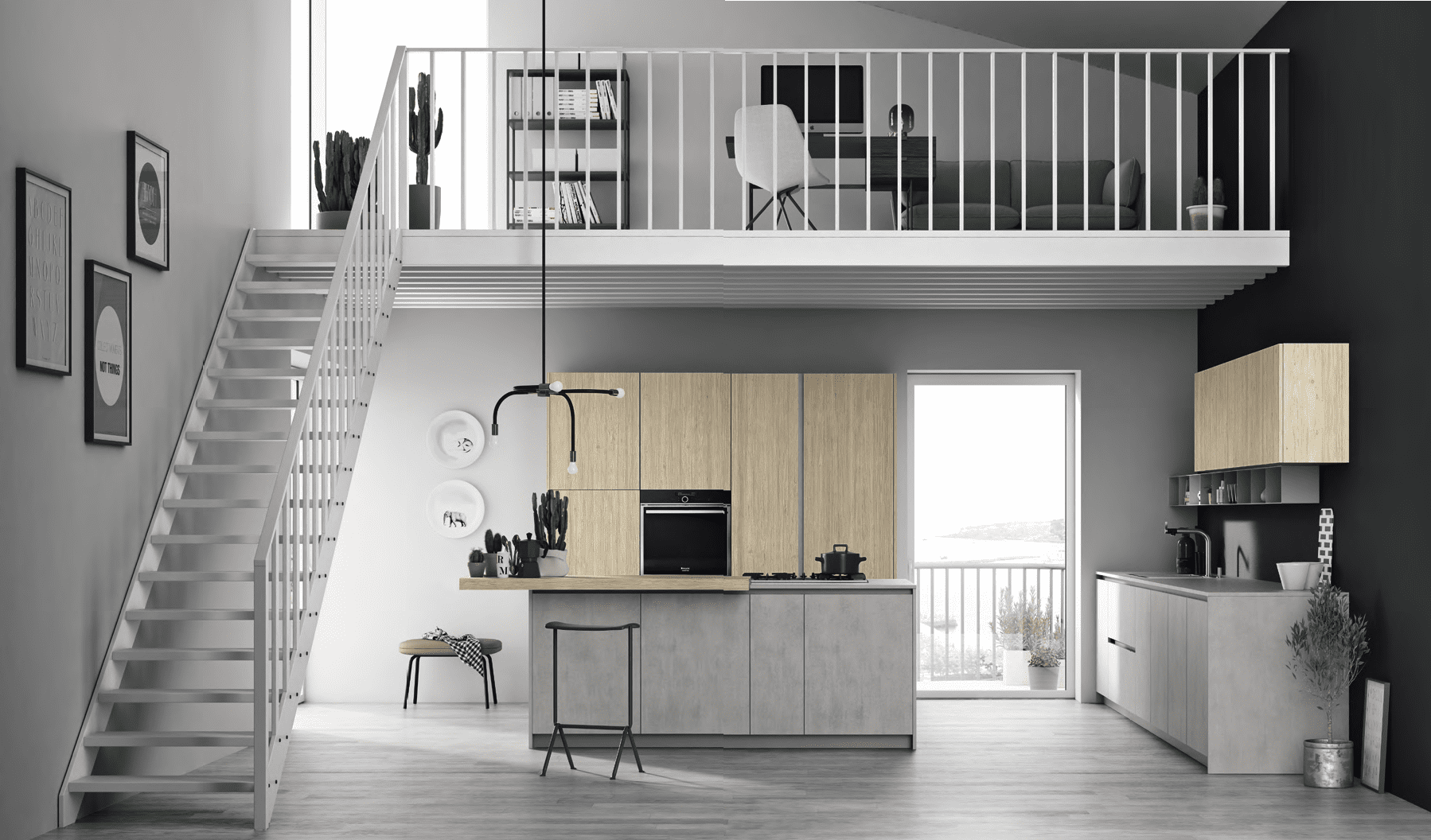 Итальянская кухня Doimo cucine Easy из Италии