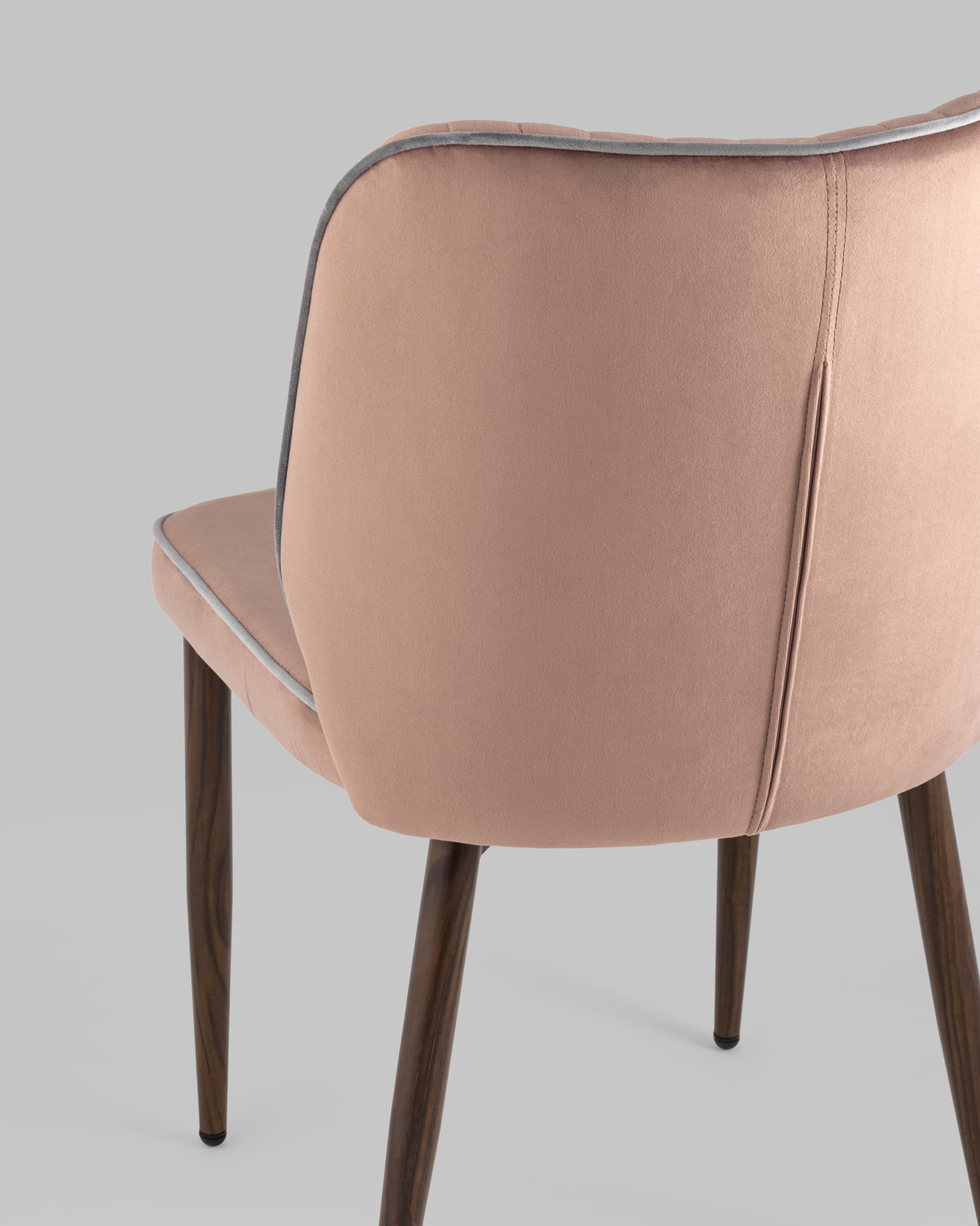 Стул Лоренс NEW велюр пыльно-розовый из Италии
