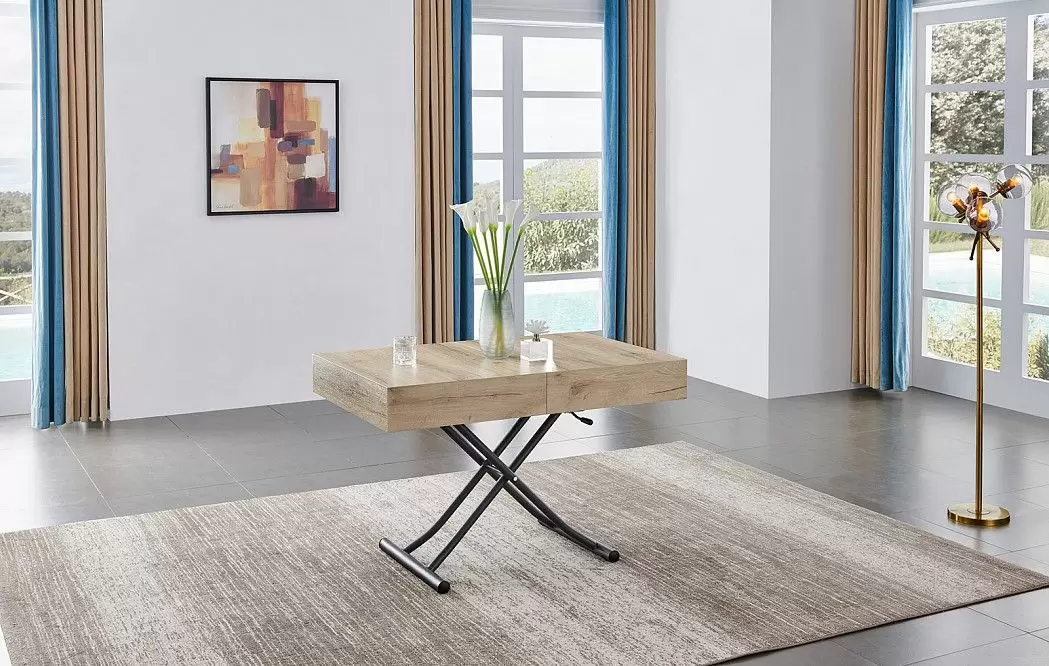 Стол-трансформер Reynold, дуб из Италии