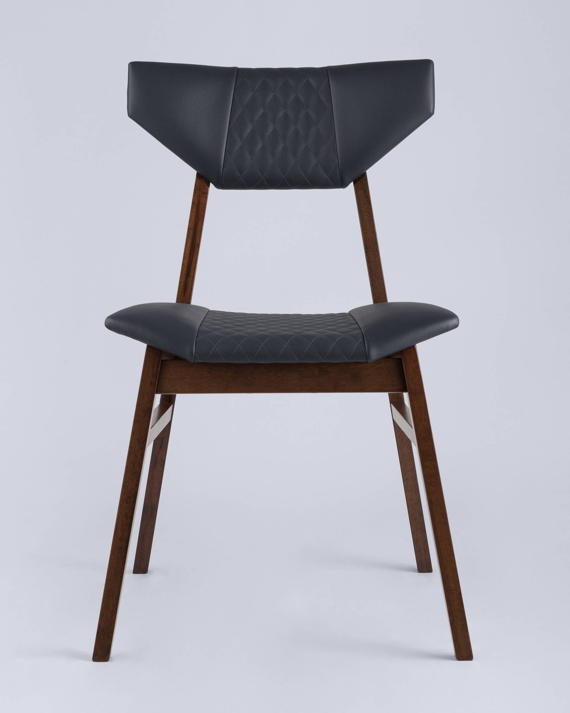 Стул обеденный TOR синий ПУ 4 шт. из Италии