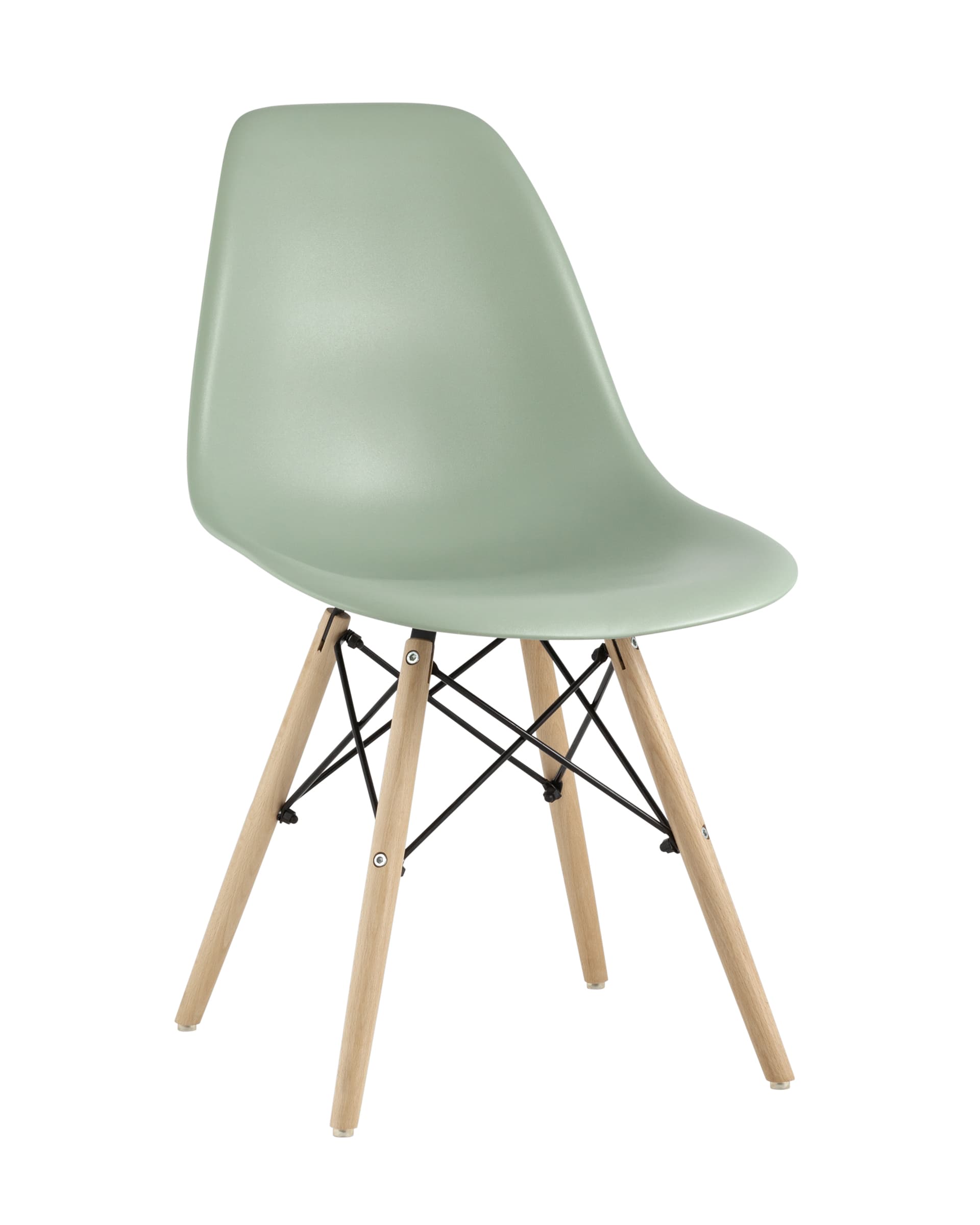 Стул Eames DSW серо-зеленый из Италии