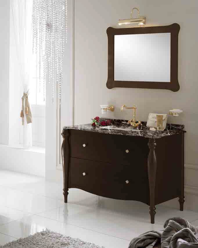 Комплект мебели для ванной комнаты Sinforosa collection Композиция 11 из Италии