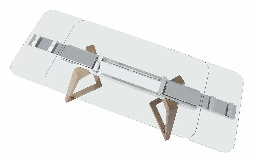 Стол раскладной Eden 160-240, орех из Италии