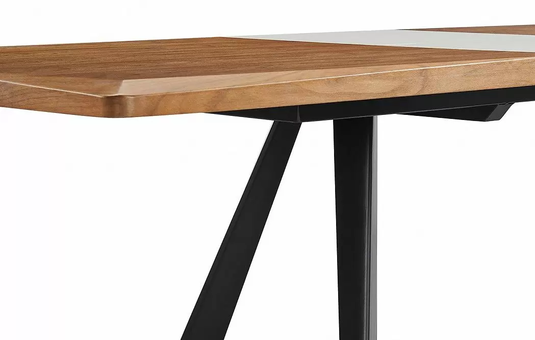 Стол раскладной Lambert, орех/кремовый из Италии