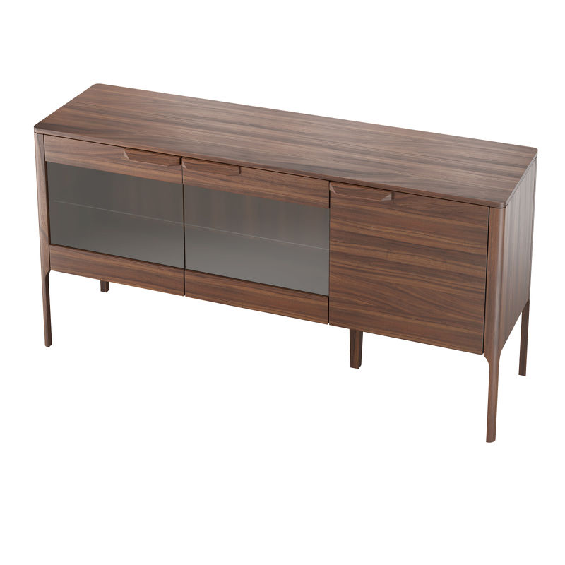 Буфет отделка шпон грецкого ореха MOD INTERIORS RONDA из Италии