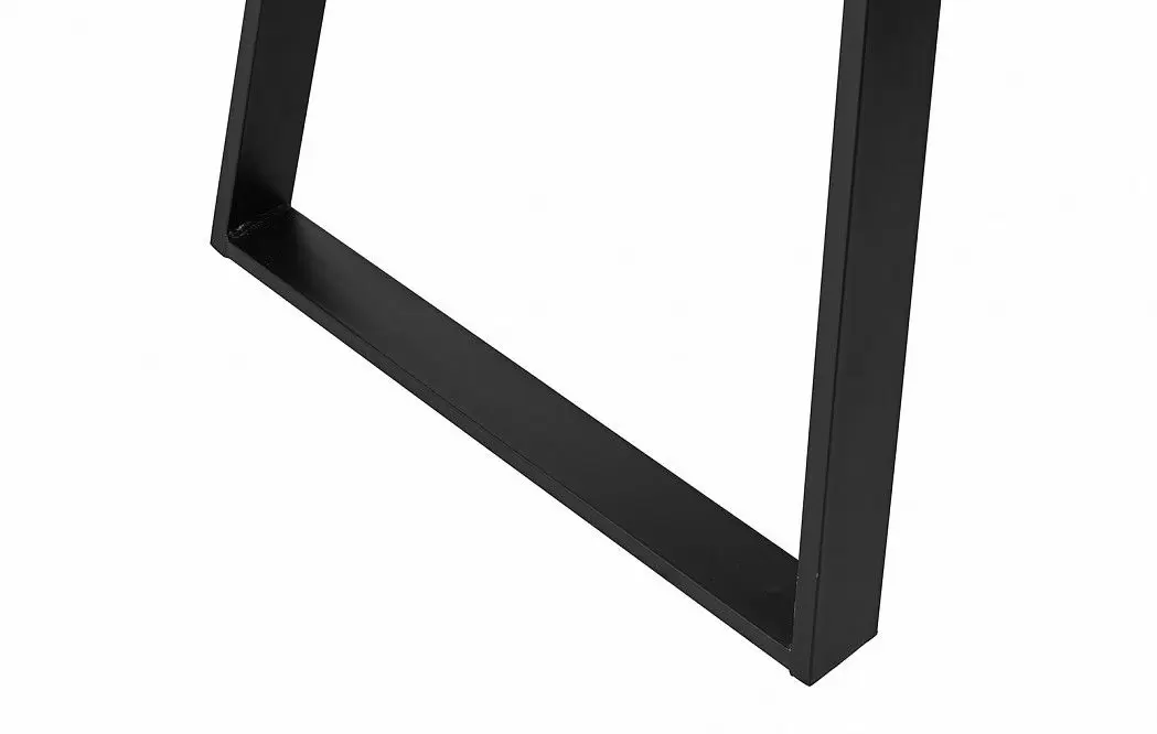 Стол раскладной Dakota 120-160, белый/черный из Италии