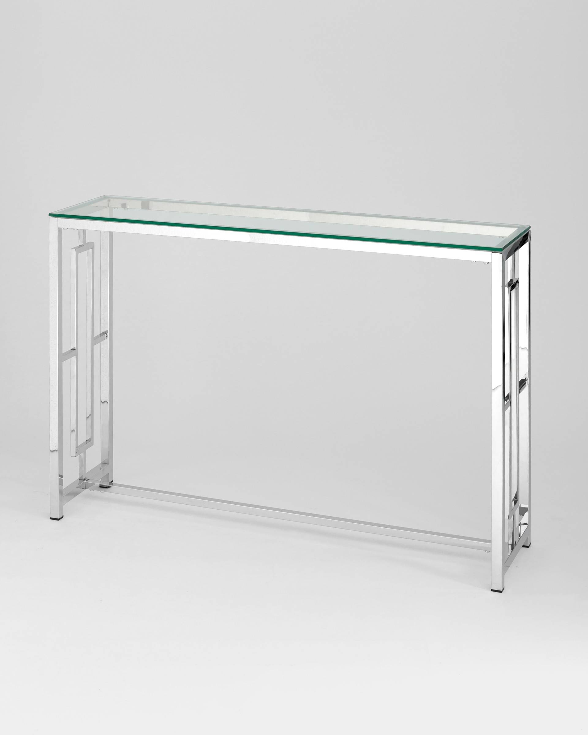 Консоль БРУКЛИН 115*30 серебро из Италии